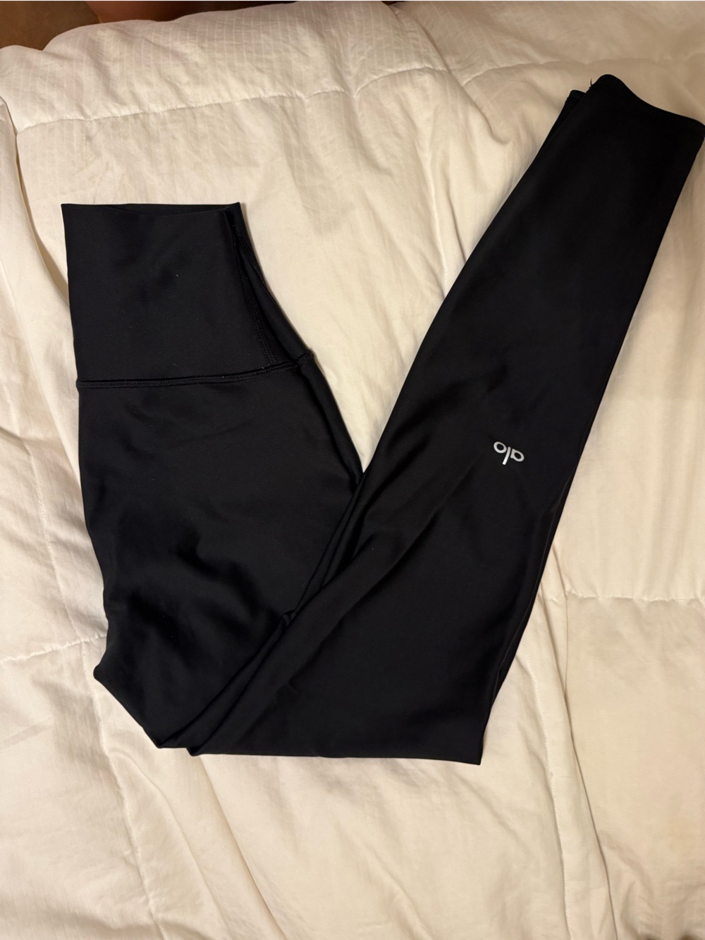 ALO Yoga Kids Black Performance Leggings